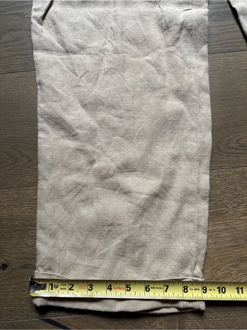 Polo By Ralph Lauren 100% Linen Pants Cuffed Pockets Old Money Tan Size 38x32